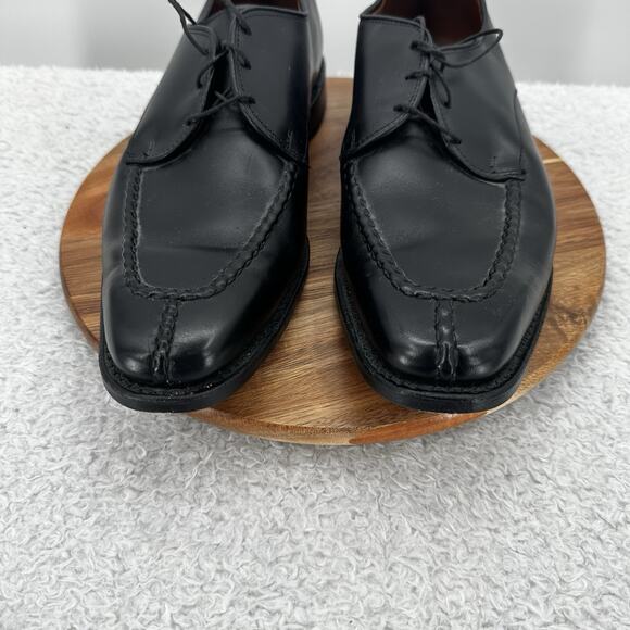 Allen Edmonds Parkway Leather Shoe‎ Mens 10 D Black Leather Lace up Split Toe main image 4